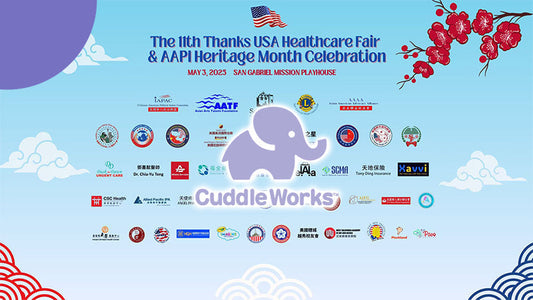Cuddle Works in the 11th USA Healthcare Fair and AAPI Heritage Month Celebration